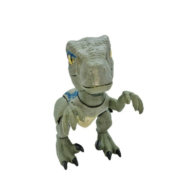 Jurassic World Primal Pal Blue Velociraptor Electronic Figure‎ - Picture 2 of 5
